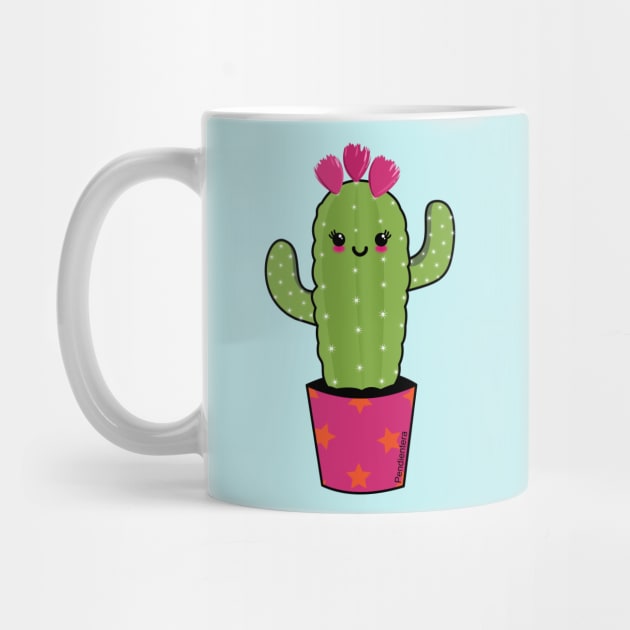 Cactus kawaii by Pendientera